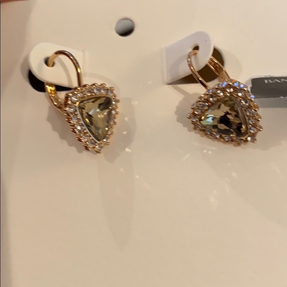 Banana Republic Heart Topaz Earrings - Picture 5 of 16
